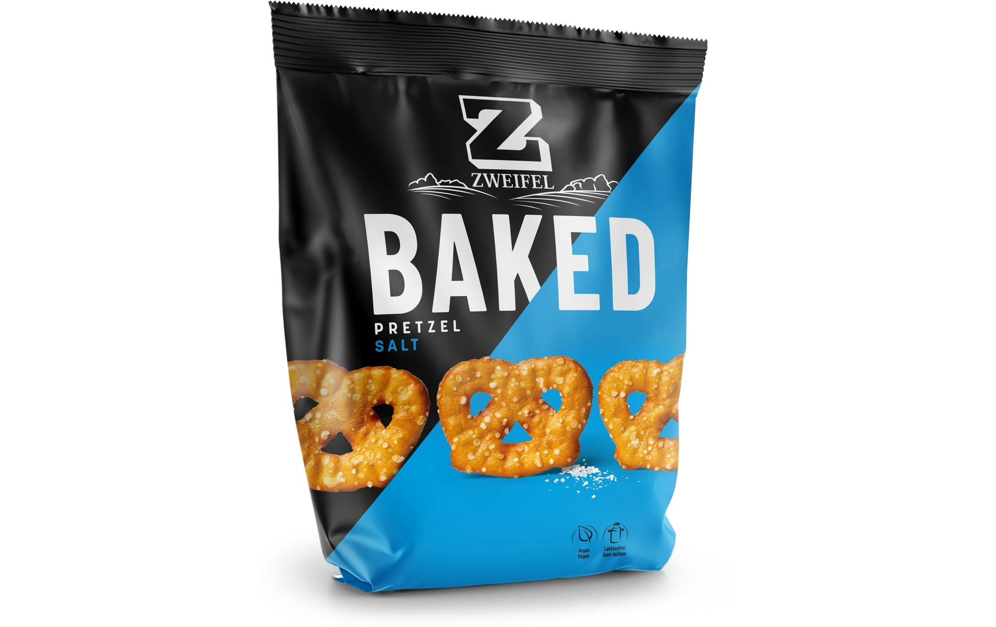 Zweifel Bretzeln – Meersalz, Beutel, 180 g, Vegan