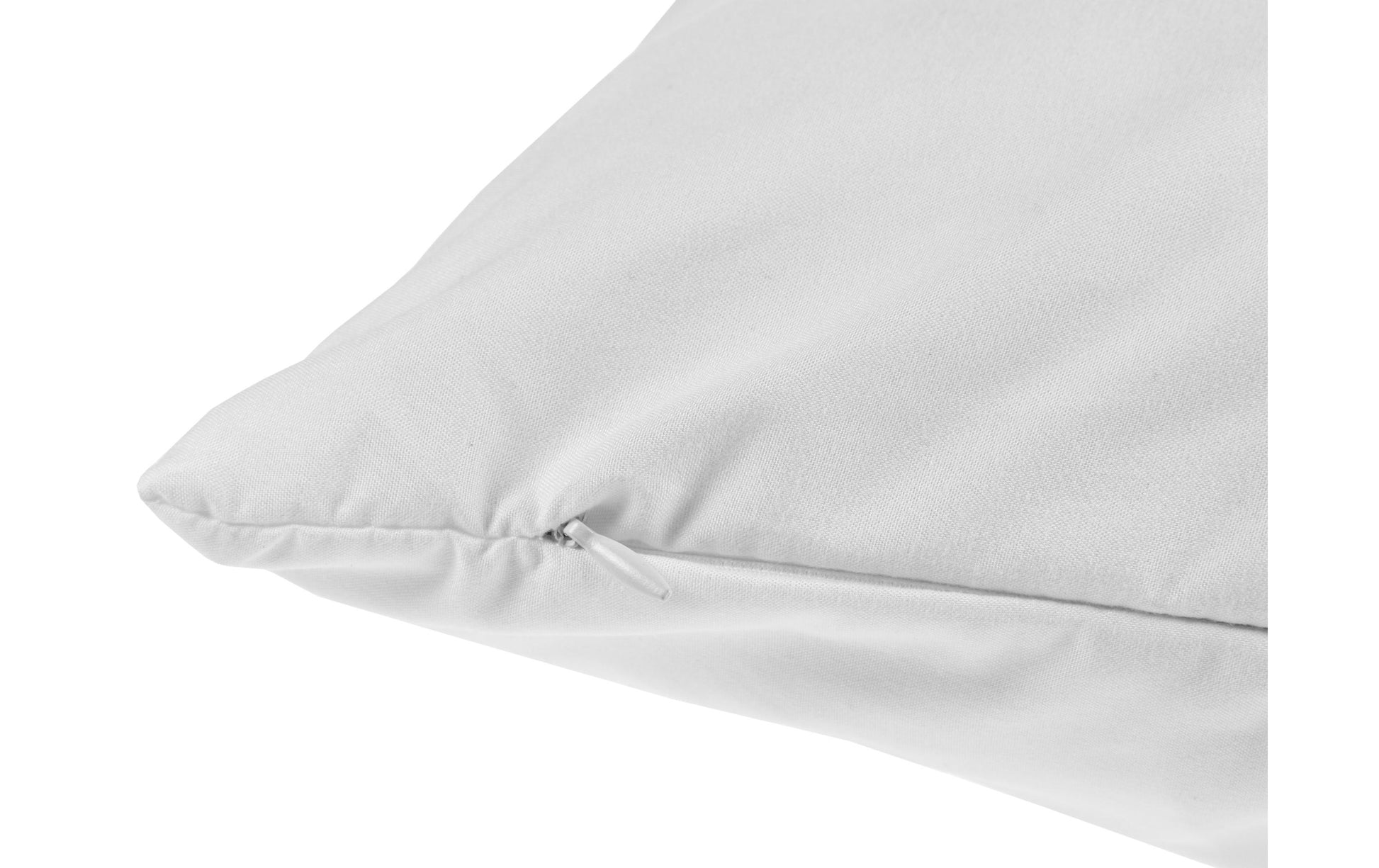 FTM Kissenbezug – 40 × 40 cm, 2er-Set, Polyester, Weiss