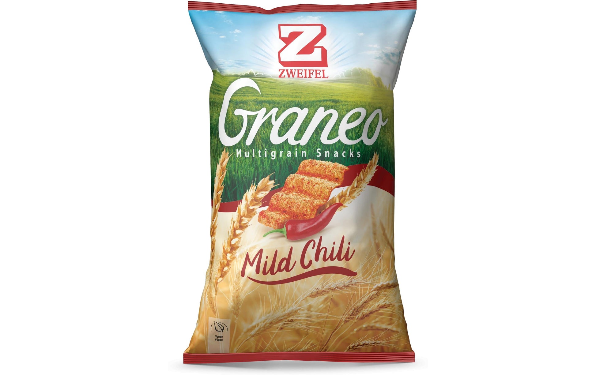 Zweifel Graneo Mehrkorn-Chips – Mild Chili – 100 g