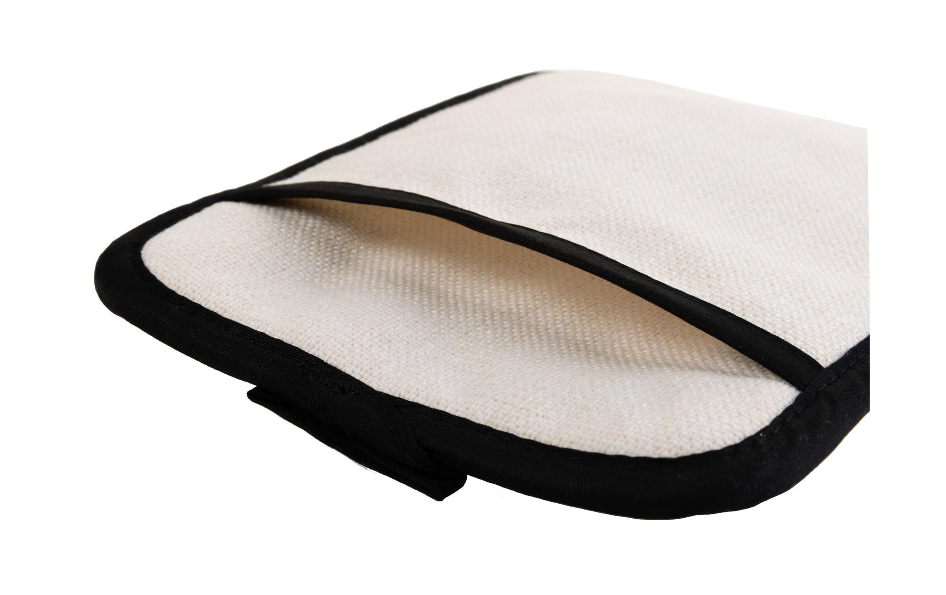 FTM Topflappen 18,5 × 23 cm, Leinen, Beige, 2 Stk.