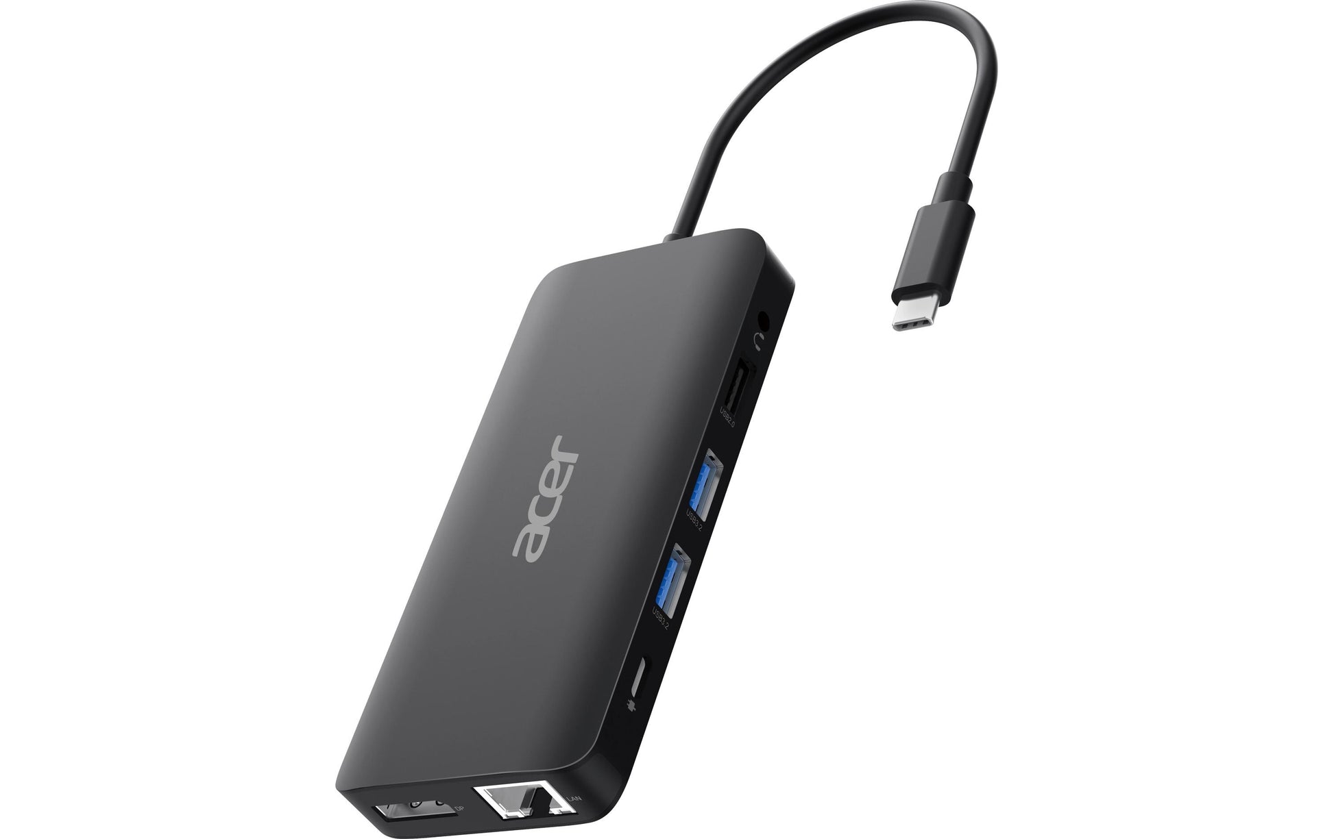 Acer Dockingstation – USB-C, 1× DP, 2× HDMI, 2× USB-A, 100 W PD, GbE, für Windows/Mac/ChromeOS