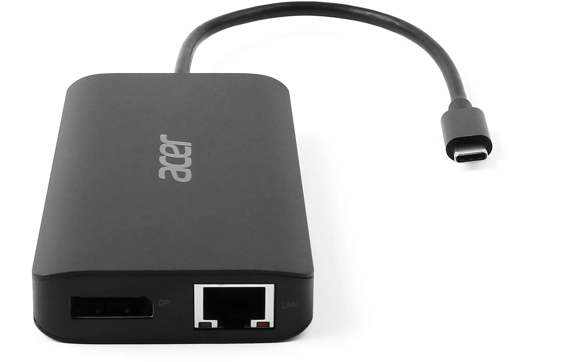 Acer Dockingstation – USB-C, 1× DP, 2× HDMI, 2× USB-A, 100 W PD, GbE, für Windows/Mac/ChromeOS