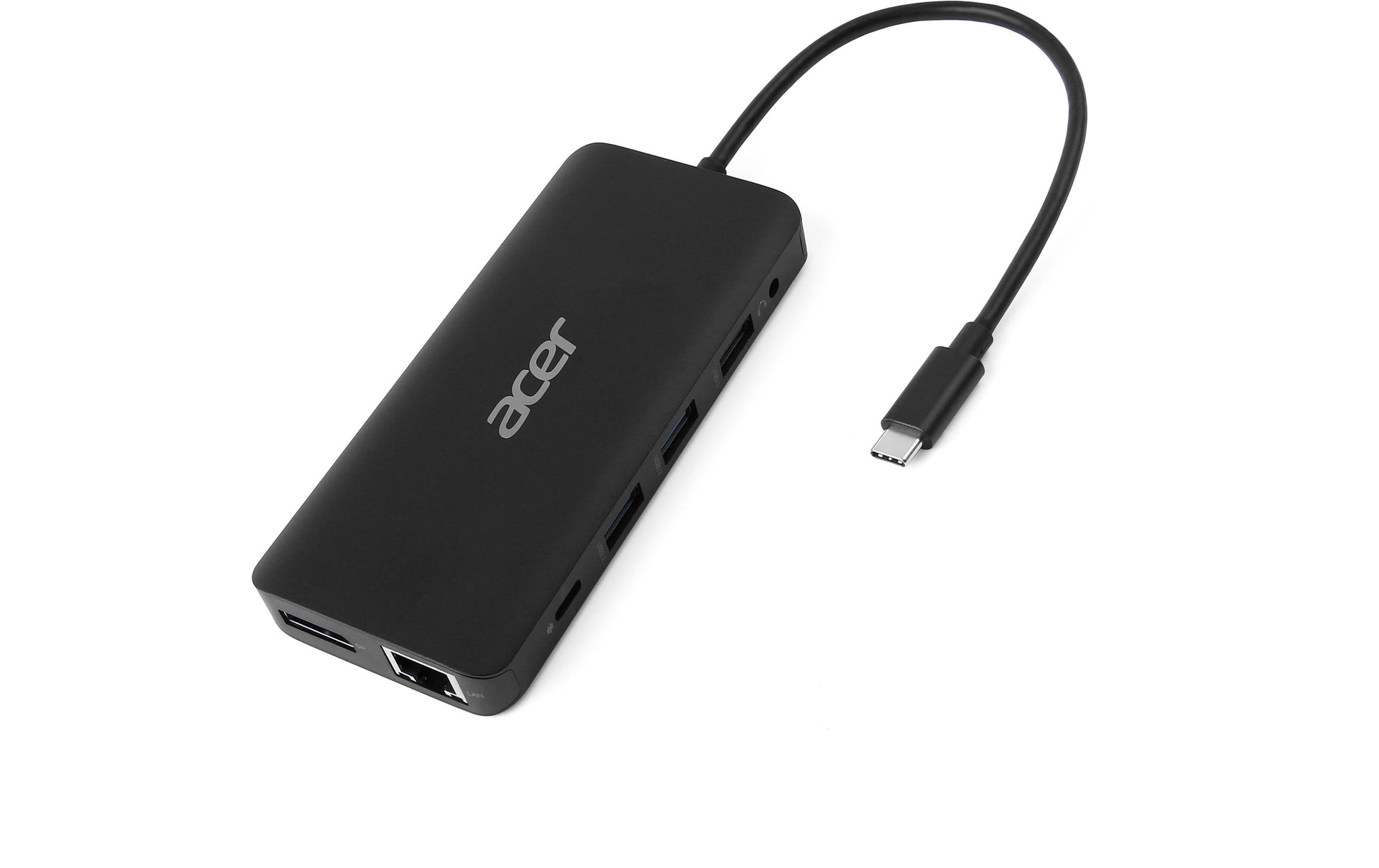 Acer Dockingstation – USB-C, 1× DP, 2× HDMI, 2× USB-A, 100 W PD, GbE, für Windows/Mac/ChromeOS