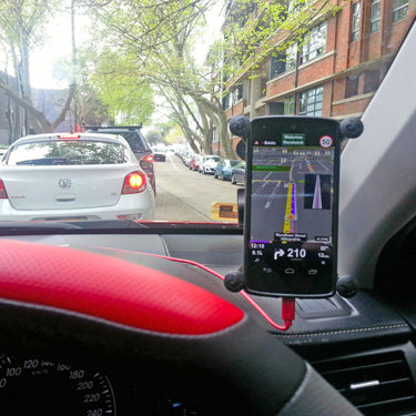 RAM Mounts X-Grip – Auto-Halterung – Saugnapf – für iPhone, Google Pixel, Samsung Galaxy – Schwarz