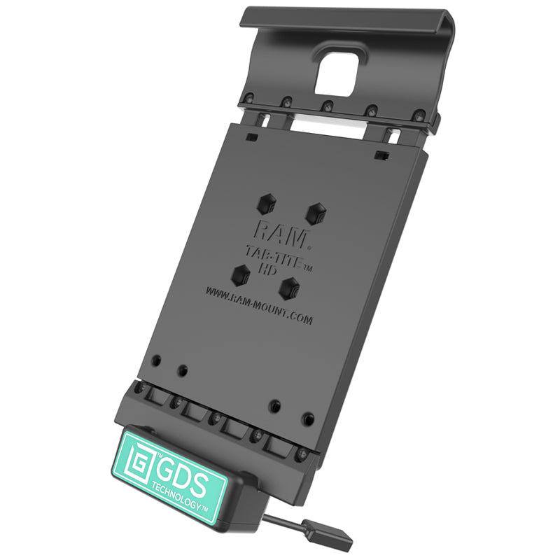 RAM Mounts GDS Dock V2 Fahrzeughalterung – für Samsung Galaxy Tab A 8,0", Komposit, Schwarz