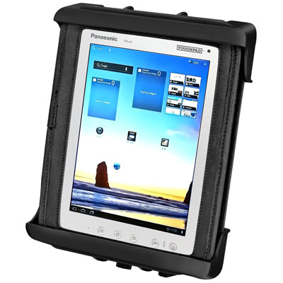 RAM Mounts Fahrzeug-Dock für Dell Latitude 12 Rugged, Panasonic Toughpad FZ-A1 – Passive Halterung – Schwarz