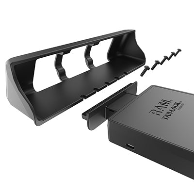 RAM Mounts Fahrzeug-Dock für Dell Latitude 12 Rugged, Panasonic Toughpad FZ-A1 – Passive Halterung – Schwarz