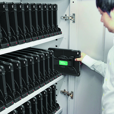 RAM Mounts Slide Dock IntelliSkin Lade-/Daten-Cradle – Schreibtisch, USB-A – für Tablets – Schwarz