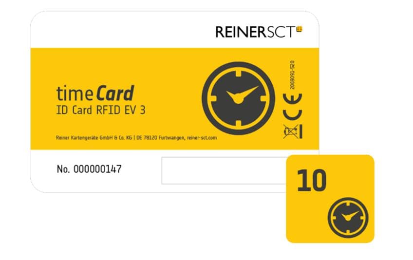 Reiner timeCard EV3 Premium – 10 Karten pro Packung