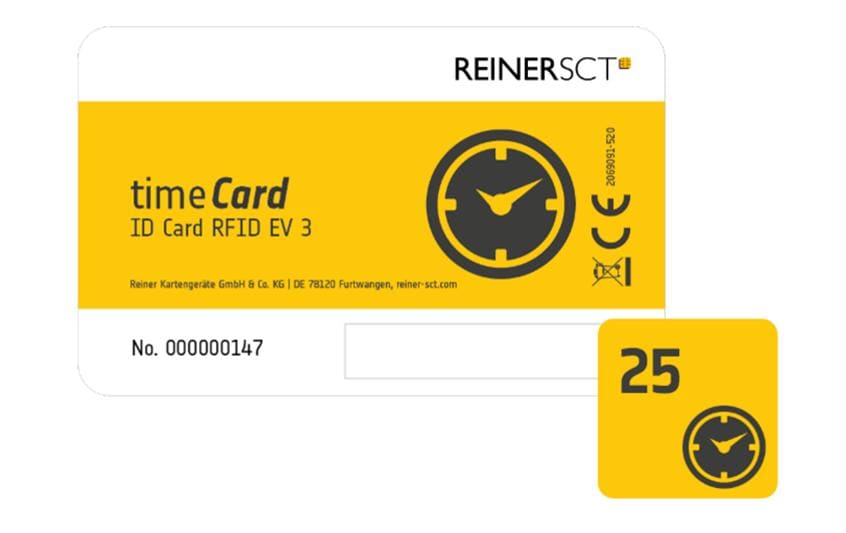 Reiner timeCard DESFire EV3 – Chipkarten
