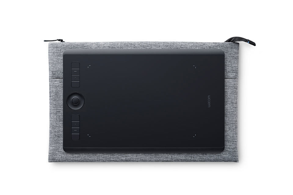 Wacom Tablet-Hülle für Wacom Intuos Pro PTH-660, Cintiq Pro DTH-1320, MobileStudio Pro DTH-W1320 – Grau