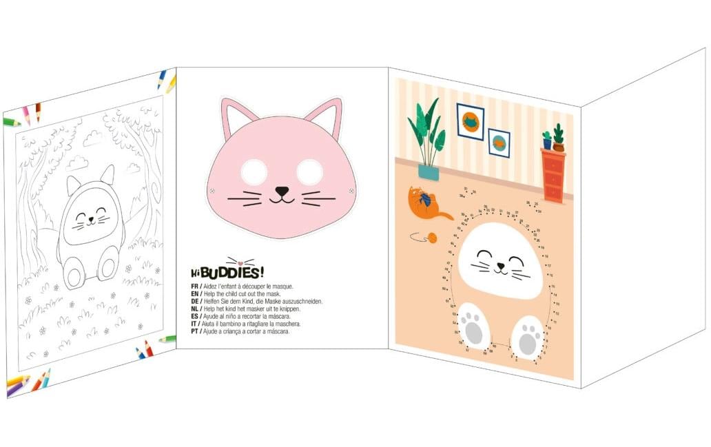 Bigben Interactive Cat – Bluetooth-Lautsprecher – 8 h Akku, 15 W, Bluetooth 5.0, Rosa
