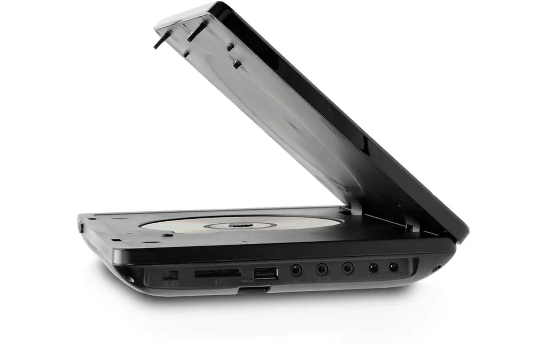 Lenco DVP-1046BK – 10,0" 1024 × 600 Portabler DVD-Player, Schwarz