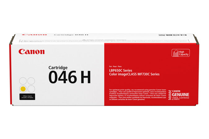 Canon Toner 046 H – Gelb, 5000 Seiten – für LBP650C