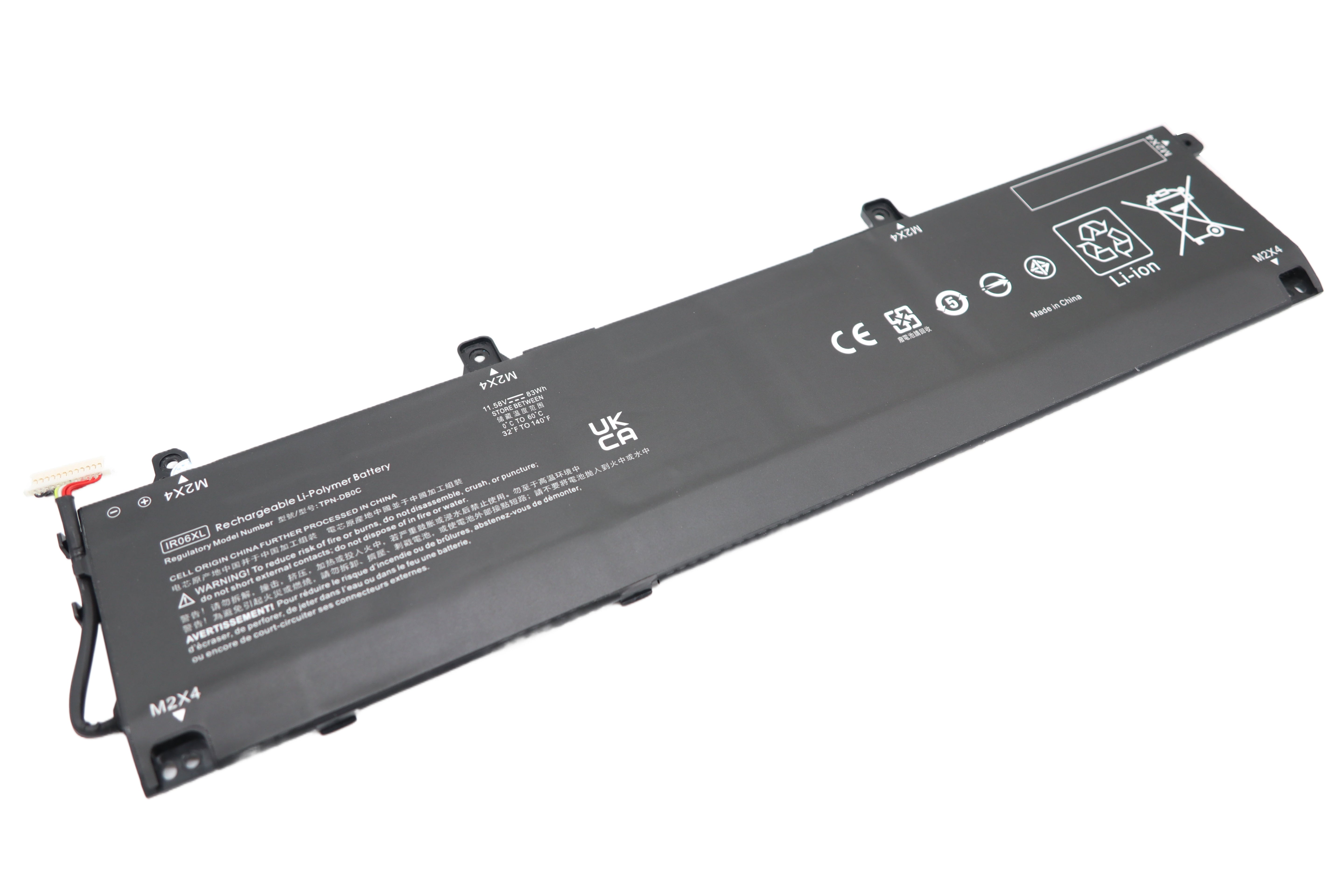 Vistaport VIS-45-IR06XL Notebook-Akku – für HP ZBook Power 7.–10. Gen. – 83 Wh, 11,58 V – Schwarz