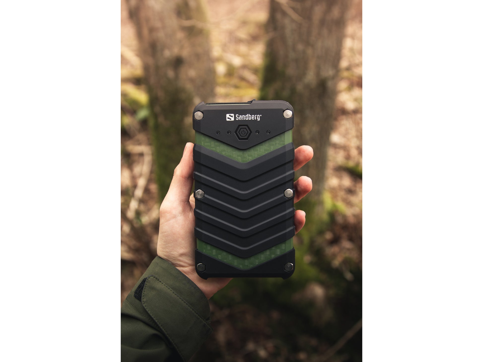 Sandberg Powerbank 20100 mAh, IP67, für Smartphones, Schwarz