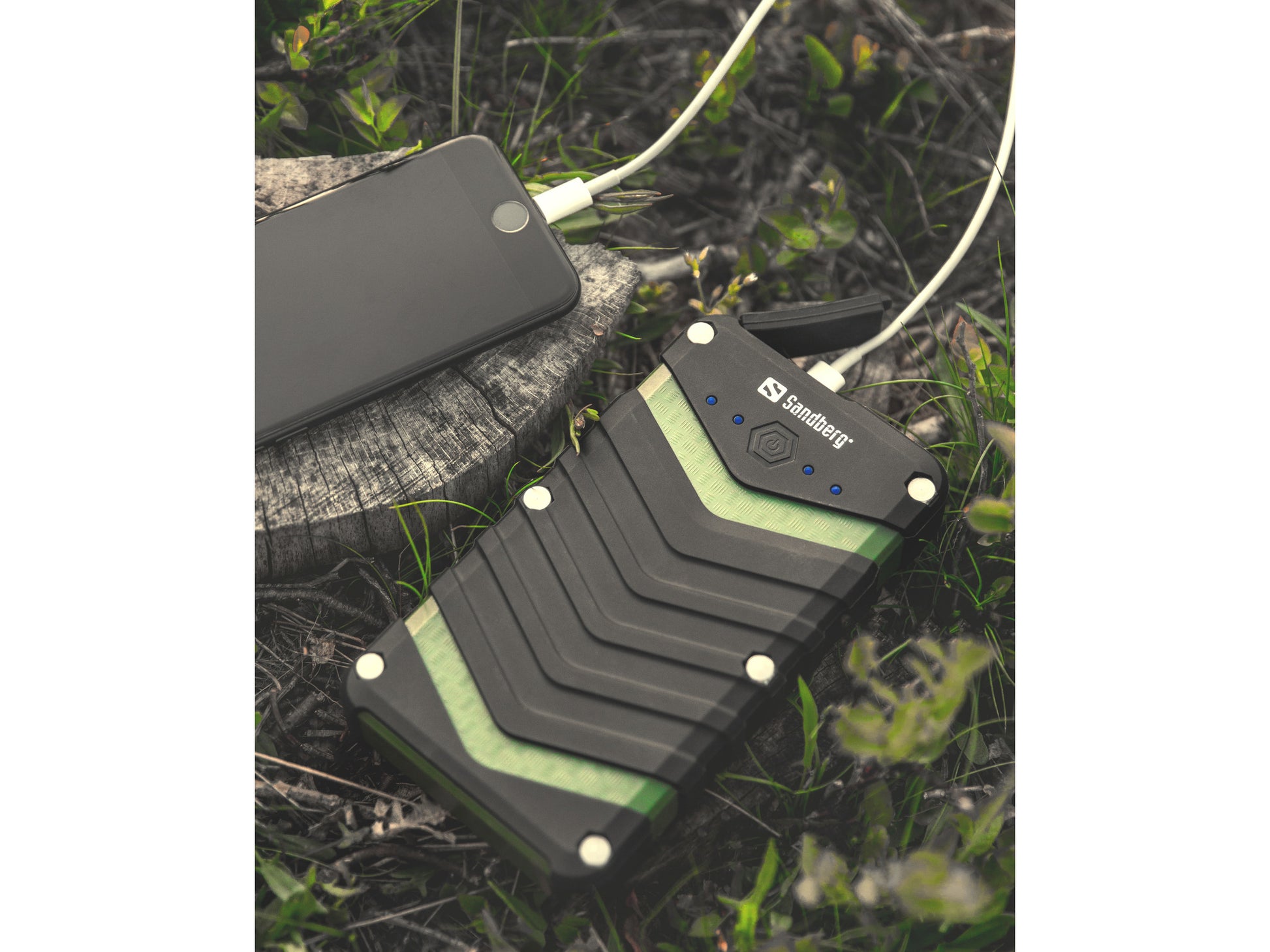 Sandberg Powerbank 20100 mAh, IP67, für Smartphones, Schwarz