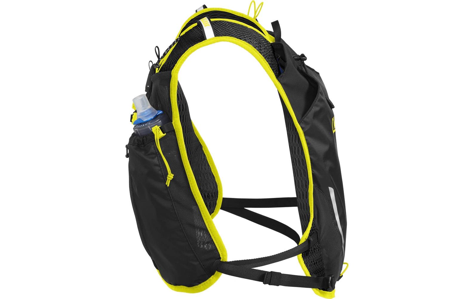 CamelBak Sportrucksack Trail Run Vest – 6 l, mit Trinksystem, Ripstop – Schwarz, 220 × 360 × 100 mm