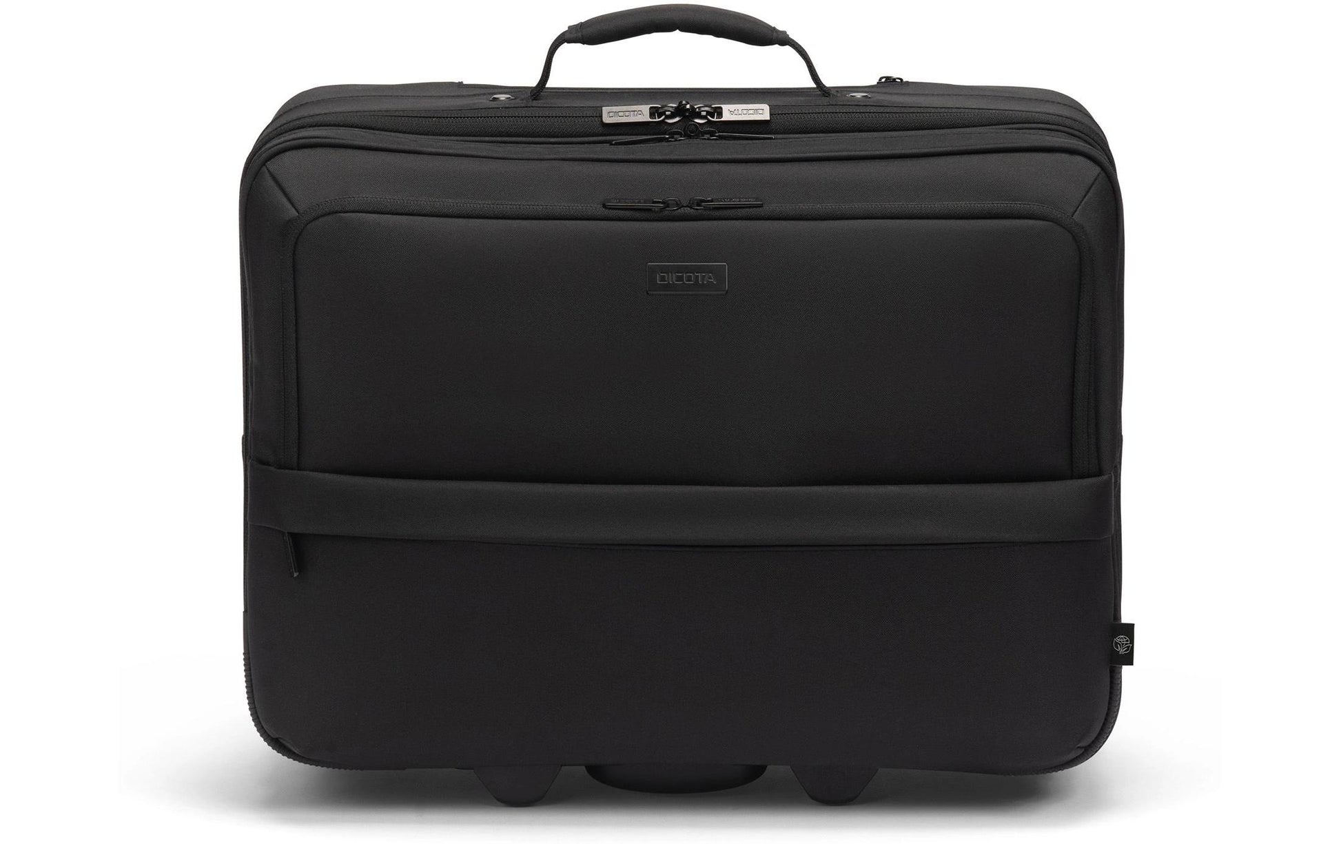 DICOTA Multi Roller Eco CORE Notebook-Tasche bis 17,3" – wasserabweisend, recyceltes PET – schwarz
