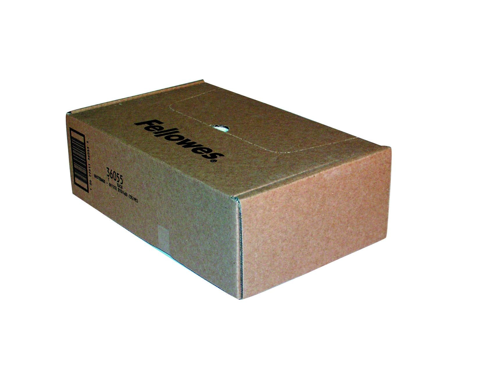 Fellowes Abfallsäcke für Aktenvernichter – 165 l (256 × 86 × 60 mm), für C-380 / C-480 – 50 Stk.