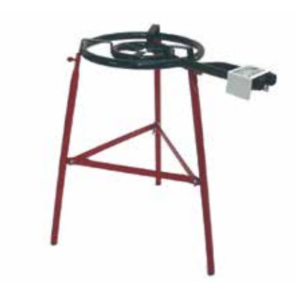 Garcima Paella-Grill PAELLERO 40 – 40 cm, 13,5 kW, 2 Brenner – schwarz