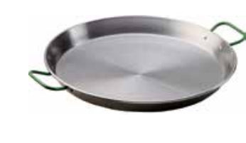 Garcima Fonduepfanne PAELLERO Party – Ø 46 cm, Stahl, für Garcima Ringbrenner