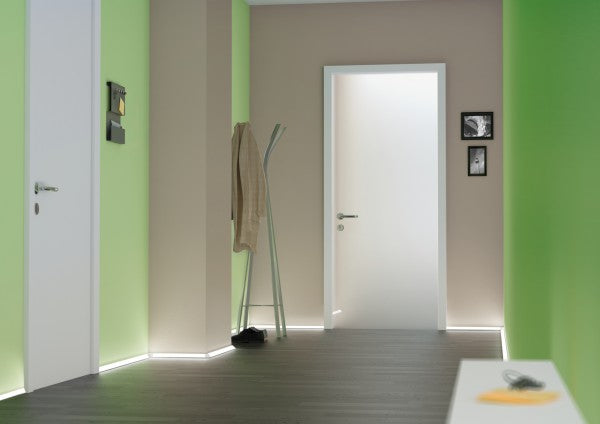 Paulmann Profil mit Diffusor 1 m – für Delta Profil – 1 Stk. – Silber, Aluminium/Kunststoff, satiniert