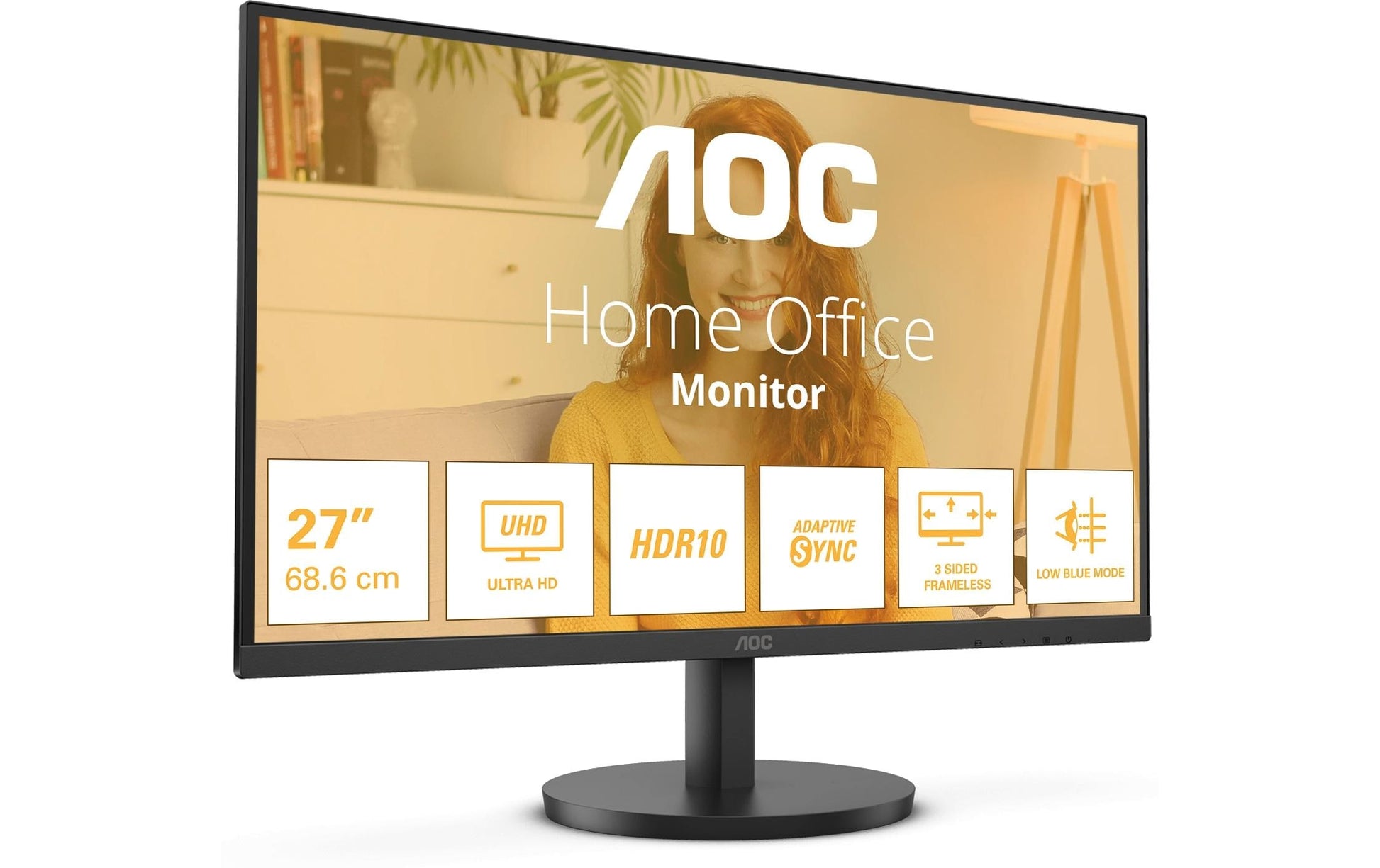 AOC U27B3M – 27" 4K UHD VA 60 Hz – Lautsprecher, HDR