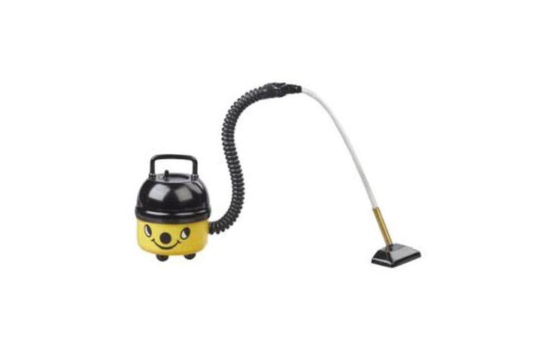 HobbyFun Staubsauger, Motiv Haus, 4 cm, schwarz/gelb