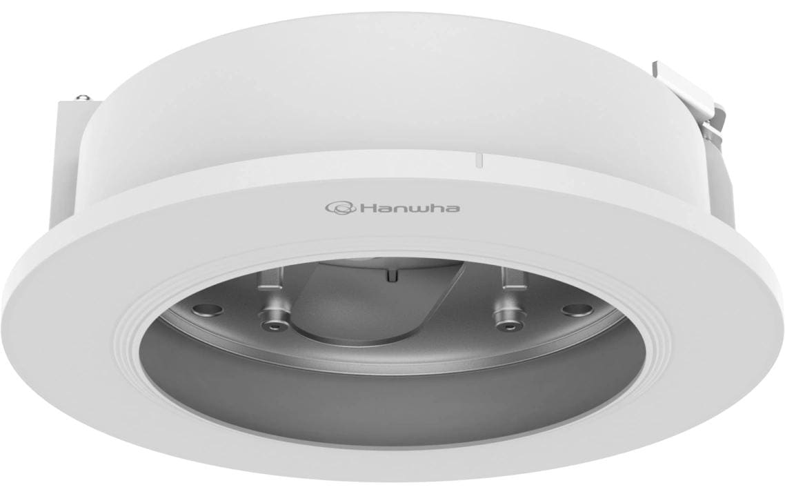 Hanwha SHD-2000FPW Einbaugehäuse – Max. Belastung 3,5 kg, Deckeneinbau, für PNM-C16013RVQ, Weiss