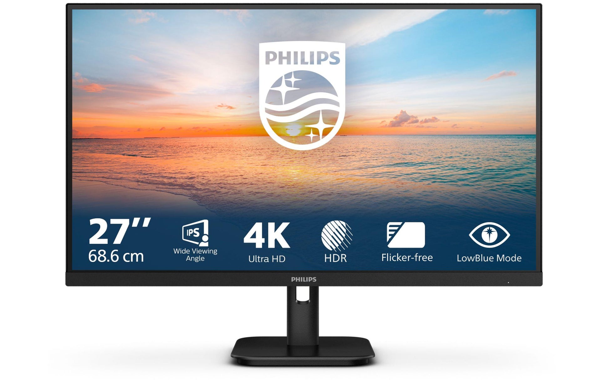 Philips 27E1N1800A/00 – Interaktives Touch-Display 27" – 4K UHD (3840 × 2160), IPS, 350 cd/m², blendfrei