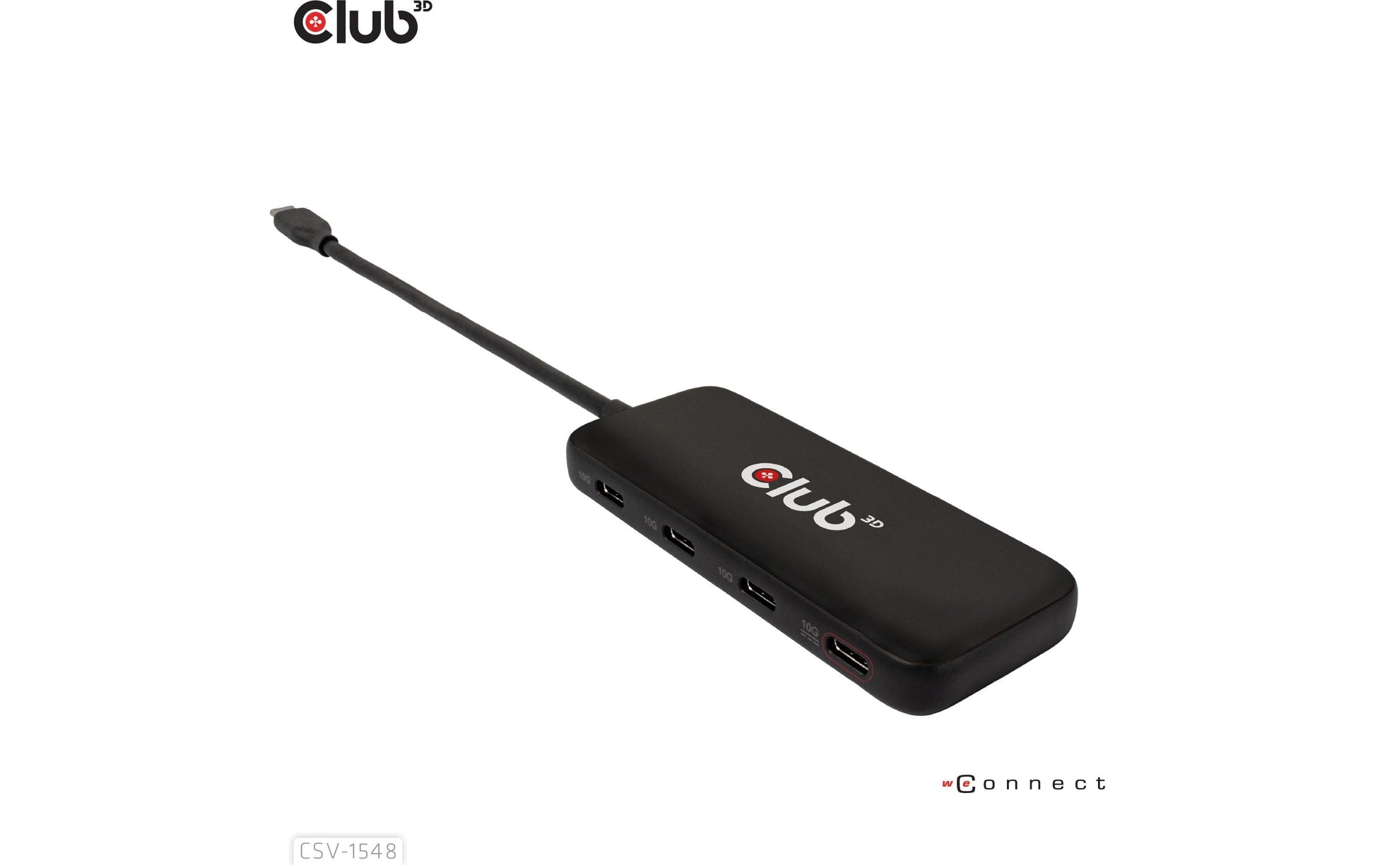 CLUB3D Club 3D CSV-1548 USB-Hub – 4× USB-C