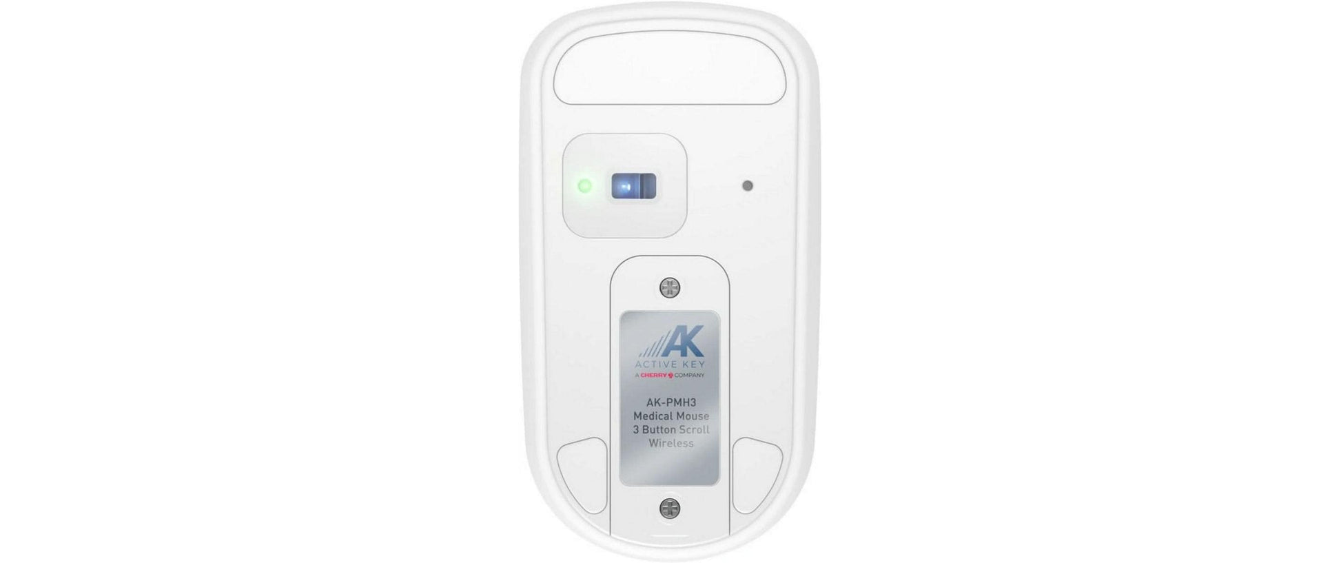 CHERRY Active Key Medical Mouse 3-Button Scroll Wireless Hygiene-Maus – kabellos, abwaschbar/desinfizierbar, weiss