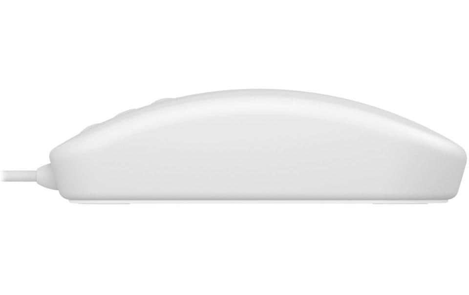 CHERRY Active Key Medical Mouse 3-Button Scroll Hygiene-Maus – kabelgebunden, abwaschbar/desinfizierbar, weiss