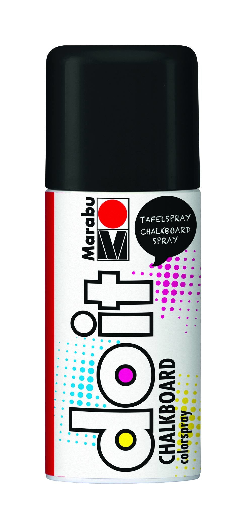 Marabu do it Farbspray – Schwarz, glänzend – 150 ml