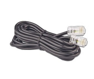 Wirewin Patchkabel – Cat.3, 1 m, Schwarz, RJ-45