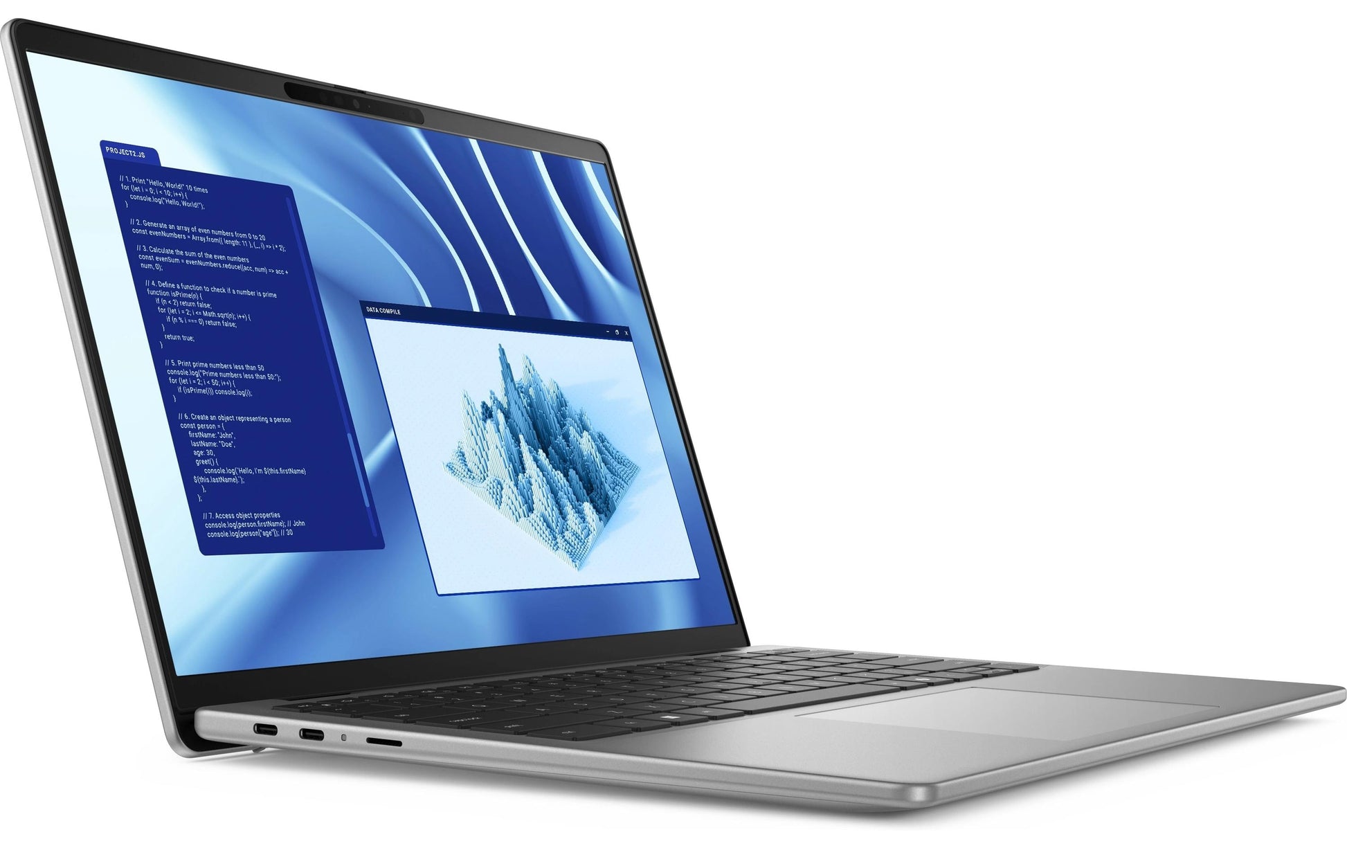 Dell Latitude 7455 – 14", 512 GB, 16 GB RAM, WLAN, Windows 11 Pro, Grau