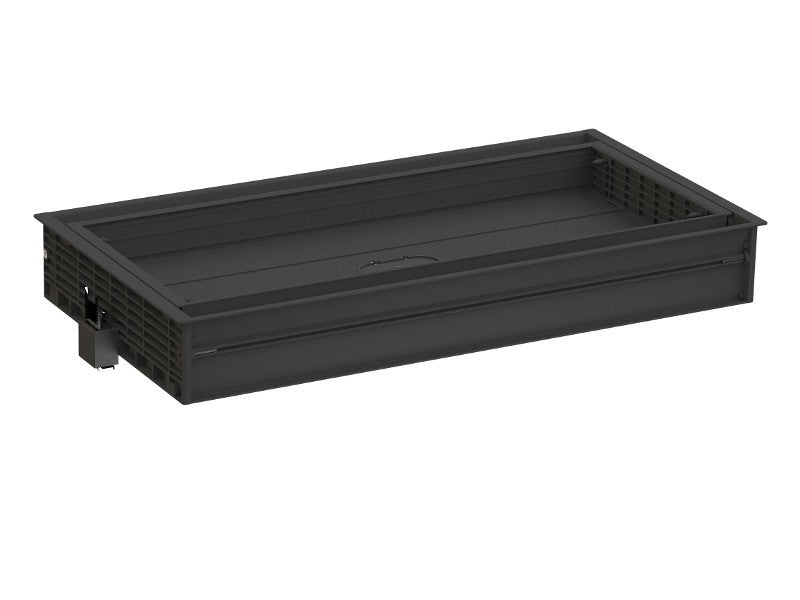 Bachmann VENID Einbausteckdosenleiste, Einbau, 371×180×57 mm – schwarz