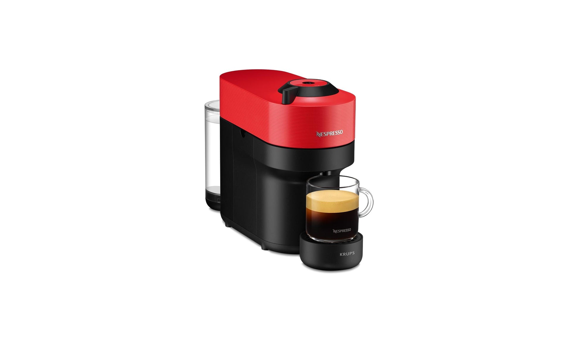 Krups Vertuo Pop XN9205CH Kapselmaschine – für Nespresso-Kapseln, 0,56 l, Rot