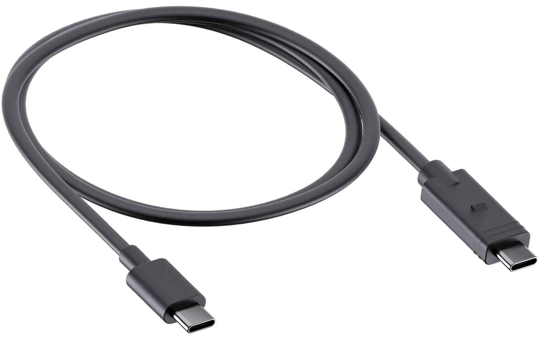 SP Connect Ladekabel – USB-C auf USB-C 0,5 m, Schwarz – für USB-C Geräte