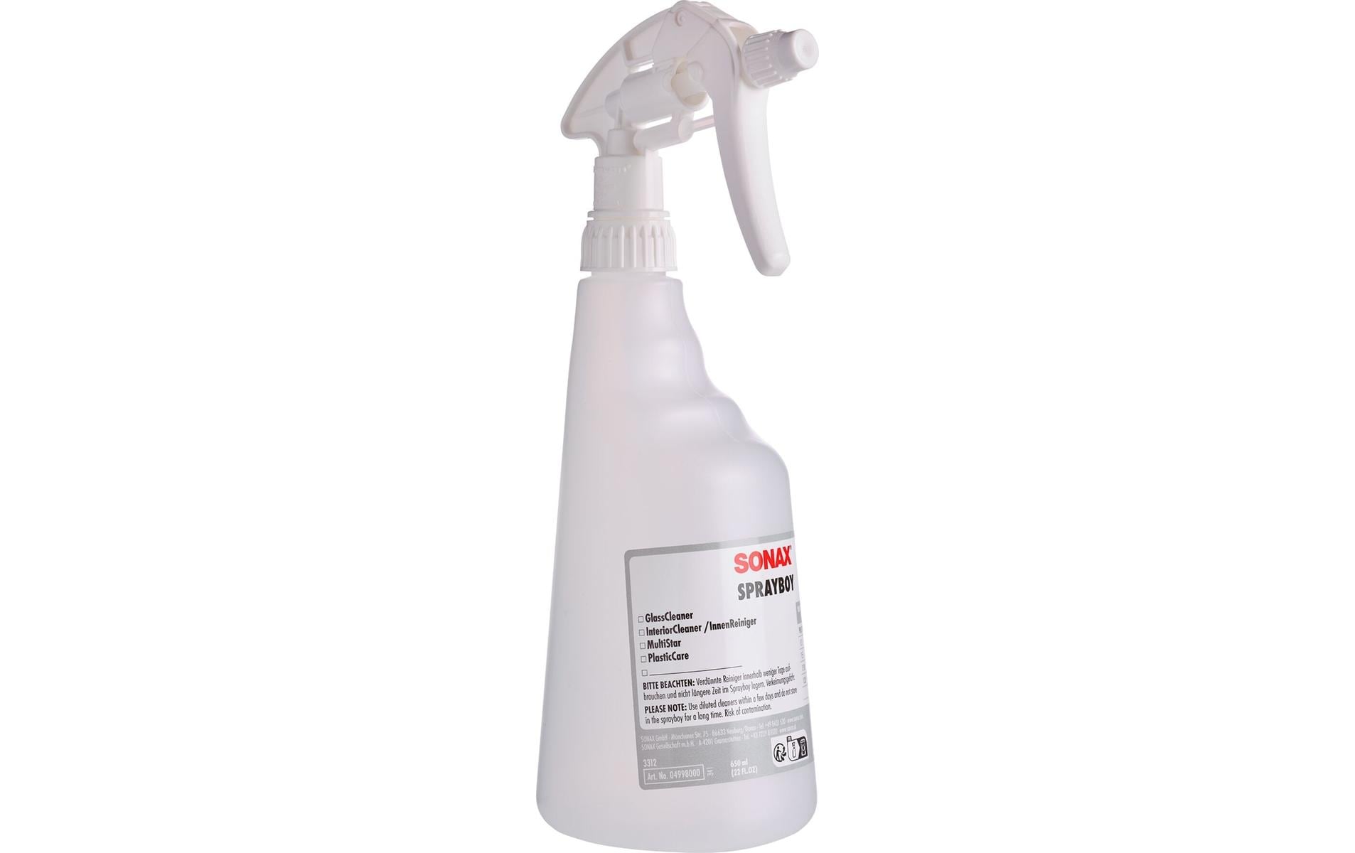 Sonax PROFILINE Sprühflasche – für Aussen – 650 ml – 1 Stk.