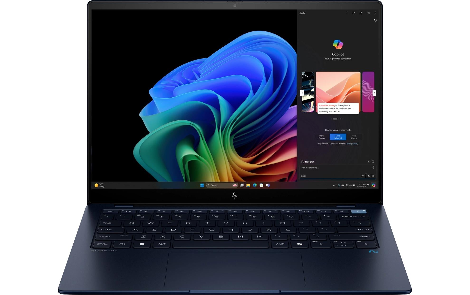 HP EB Ultra G1q AI X Elite 14", 16 GB, 512 GB – Notebook – Windows 11 Pro