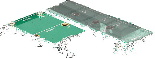 DeLOCK 62866 Adapter M.2/mSATA zu SATA – 6 Gbit/s, 2,5" Gehäuse 9,5 mm, für M.2 (SATA) und mSATA