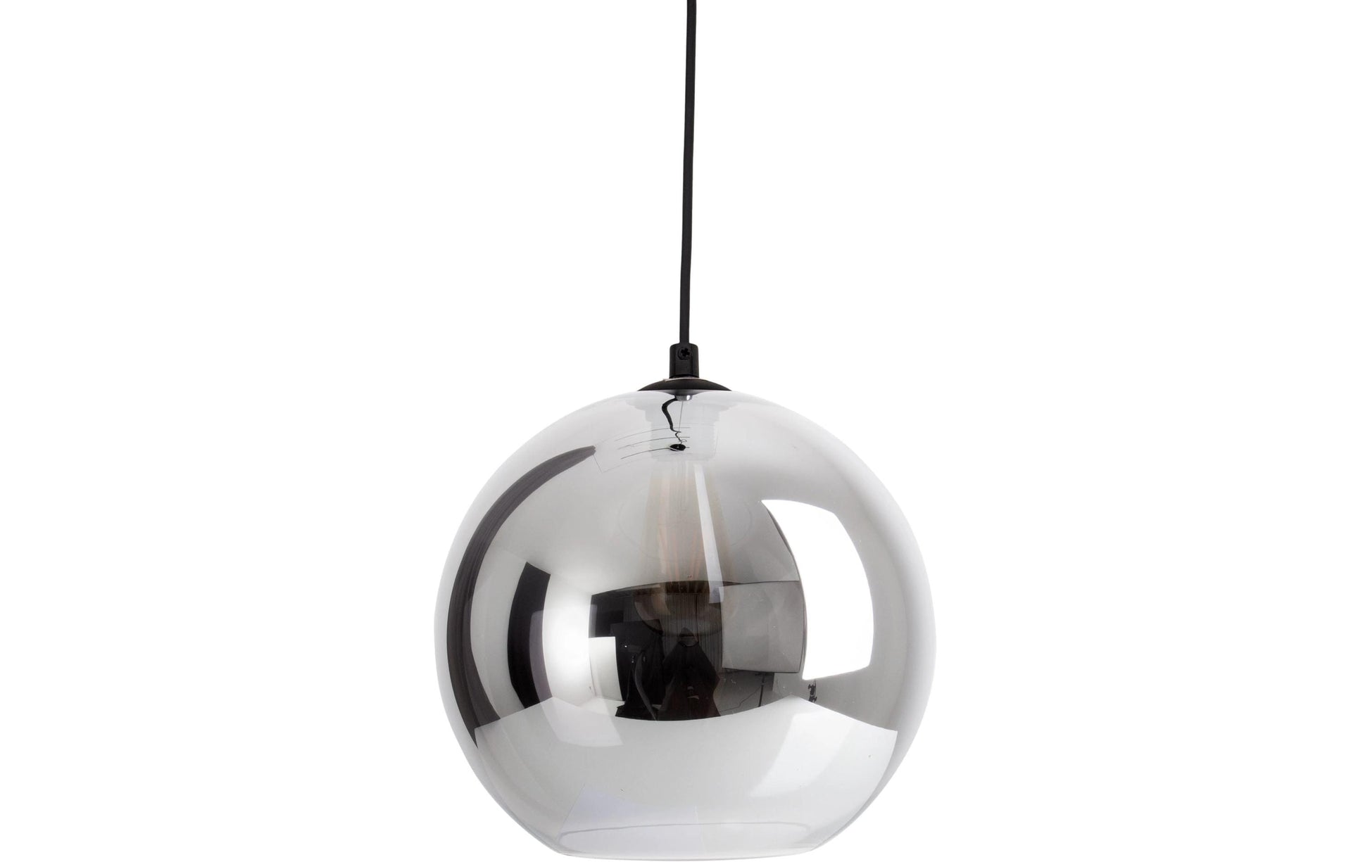 Näve Pendelleuchte Vaso – Ø 25 × 125 cm, 40 W, schwarz/anthrazit, E27