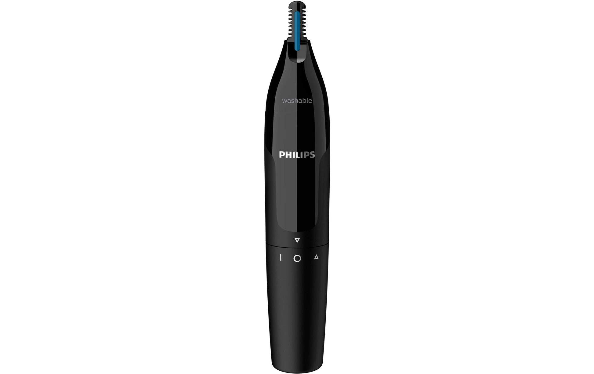 Philips Nasen- & Ohrenhaartrimmer NT1650/16 Serie 1000 – batteriebetrieben (AA), waschbar, schwarz