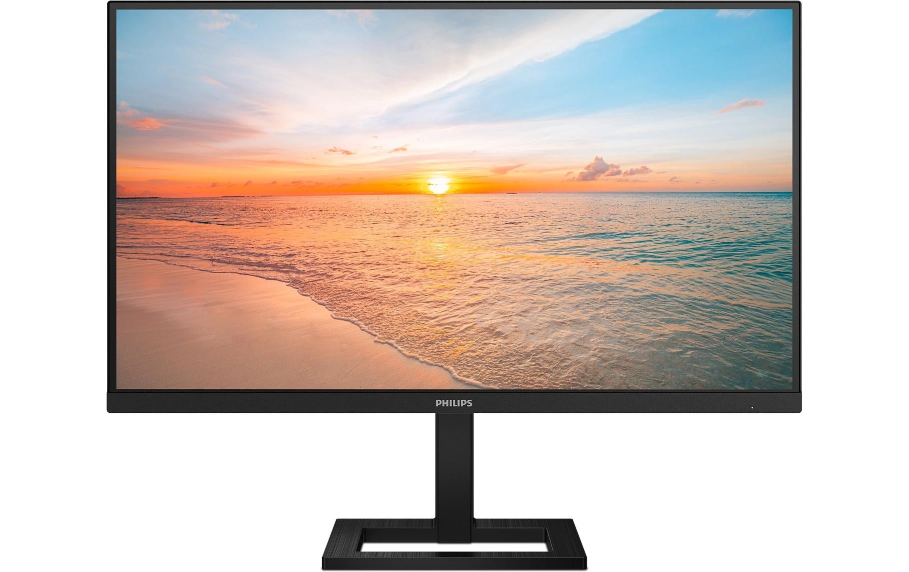 Philips 27E1N1800AE/00 – Monitor, 27", IPS, 60 Hz, 350 cd/m², Adaptive Sync, VESA 100 × 100, Schwarz