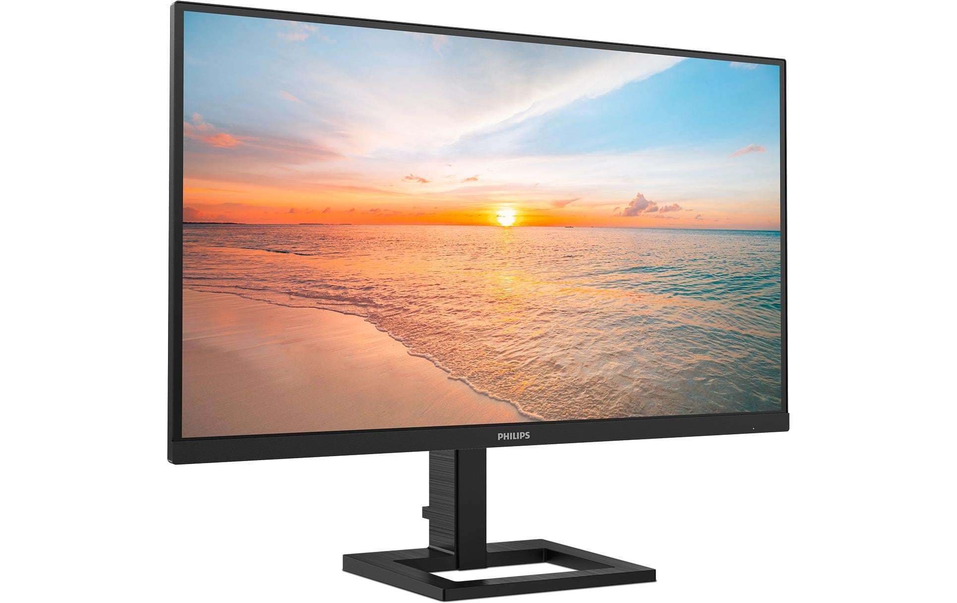 Philips 27E1N1800AE/00 – Monitor, 27", IPS, 60 Hz, 350 cd/m², Adaptive Sync, VESA 100 × 100, Schwarz