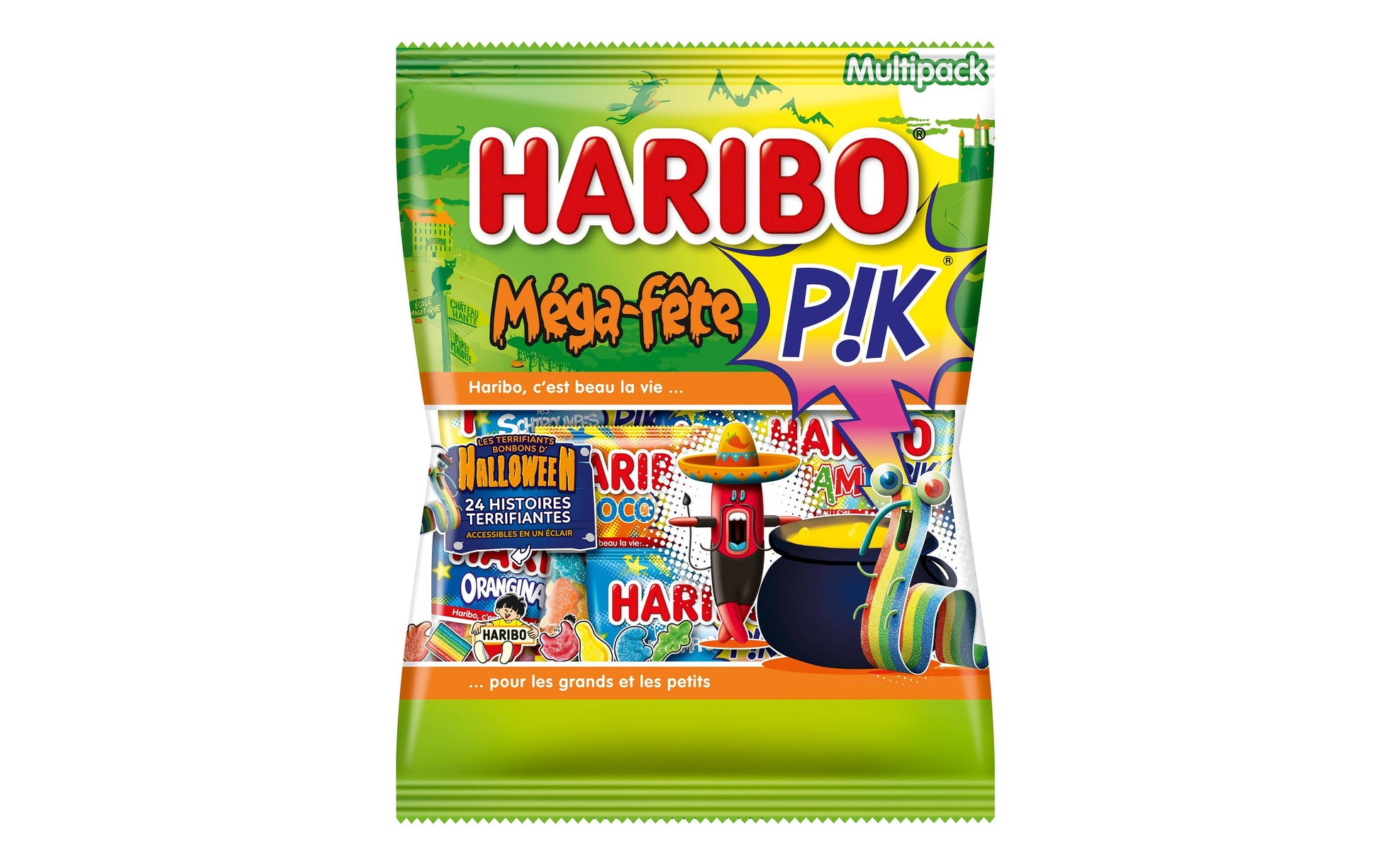 Haribo Pik Halloween – Fruchtgummi, 720 g