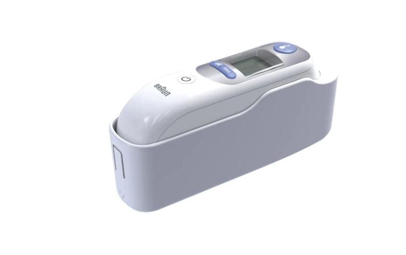 Braun ThermoScan 7 IRT6520 – Infrarot-Ohrthermometer – für Neugeborene, 9 Speicherplätze
