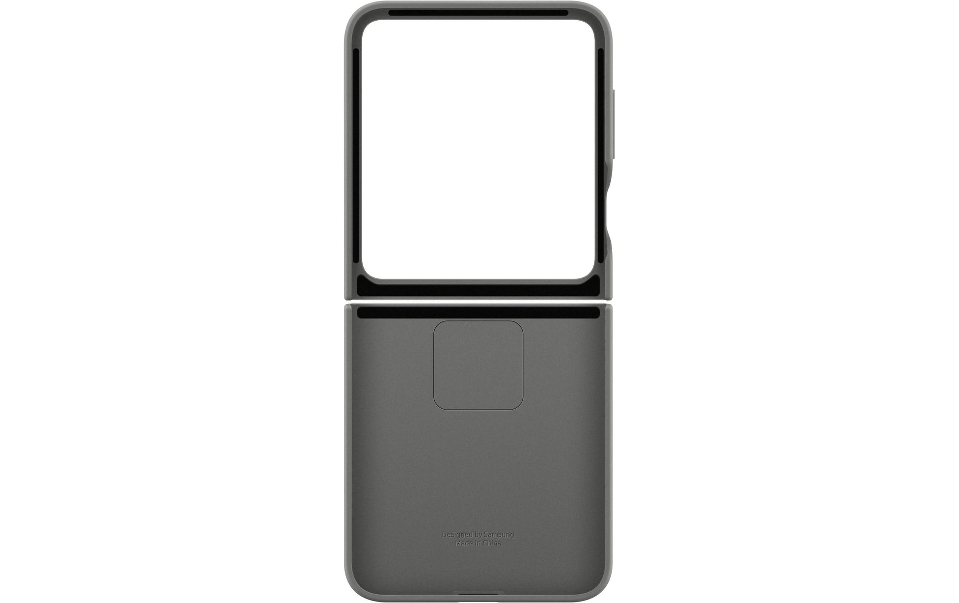 Samsung Backcover – für Samsung Galaxy Z Flip6 – grau – Silikon
